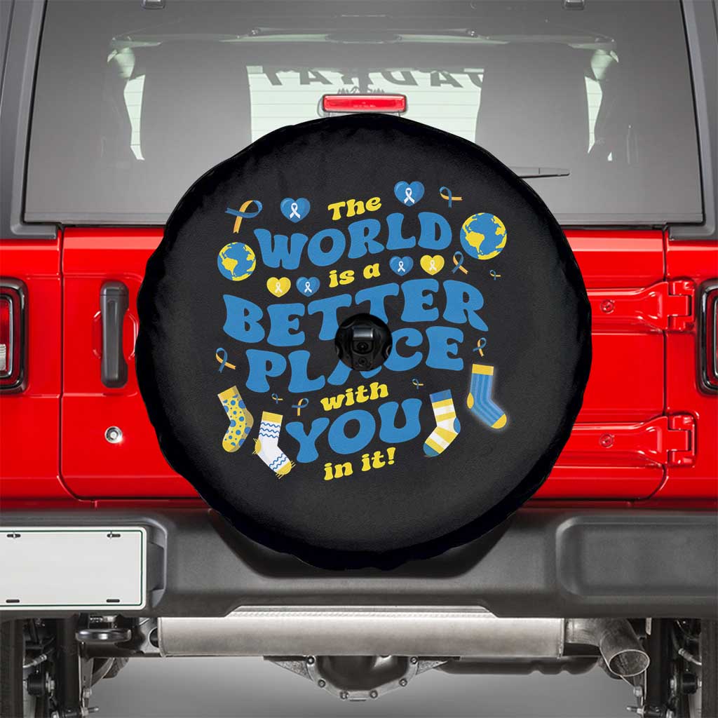 World Down Syndrome Day Spare Tire Cover 321 Awareness Support The World Is Better With You