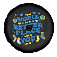 World Down Syndrome Day Spare Tire Cover 321 Awareness Support The World Is Better With You
