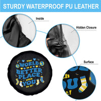 World Down Syndrome Day Spare Tire Cover 321 Awareness Support The World Is Better With You
