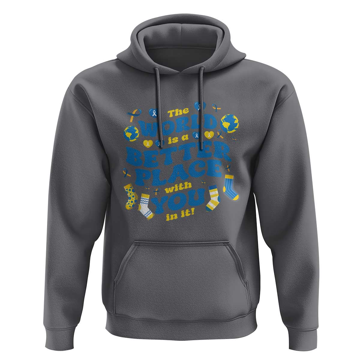 World Down Syndrome Day Hoodie 321 Awareness Support The World Is Better With You