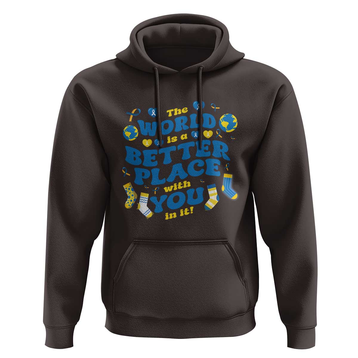 World Down Syndrome Day Hoodie 321 Awareness Support The World Is Better With You