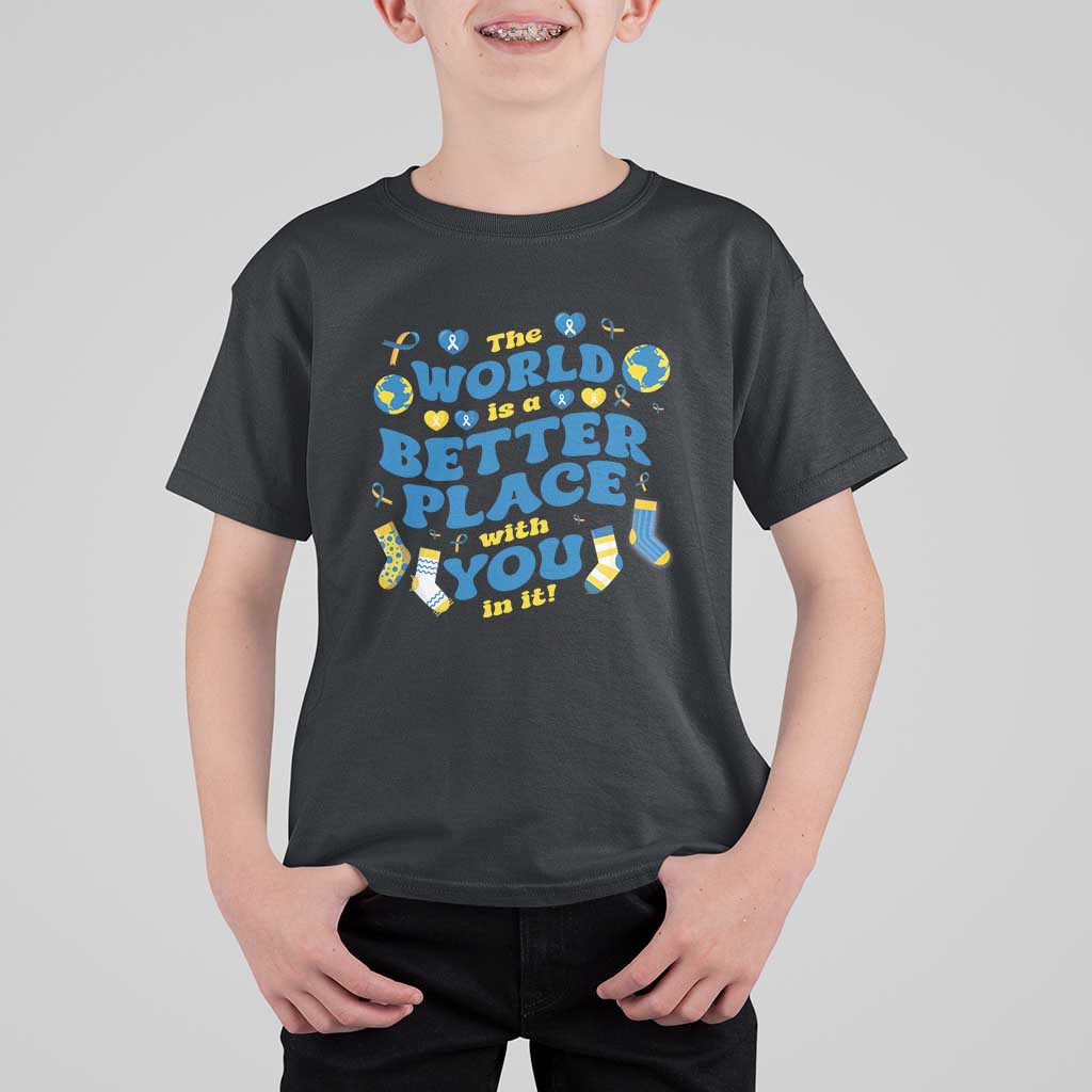World Down Syndrome Day T Shirt For Kid 321 Awareness Support The World Is Better With You