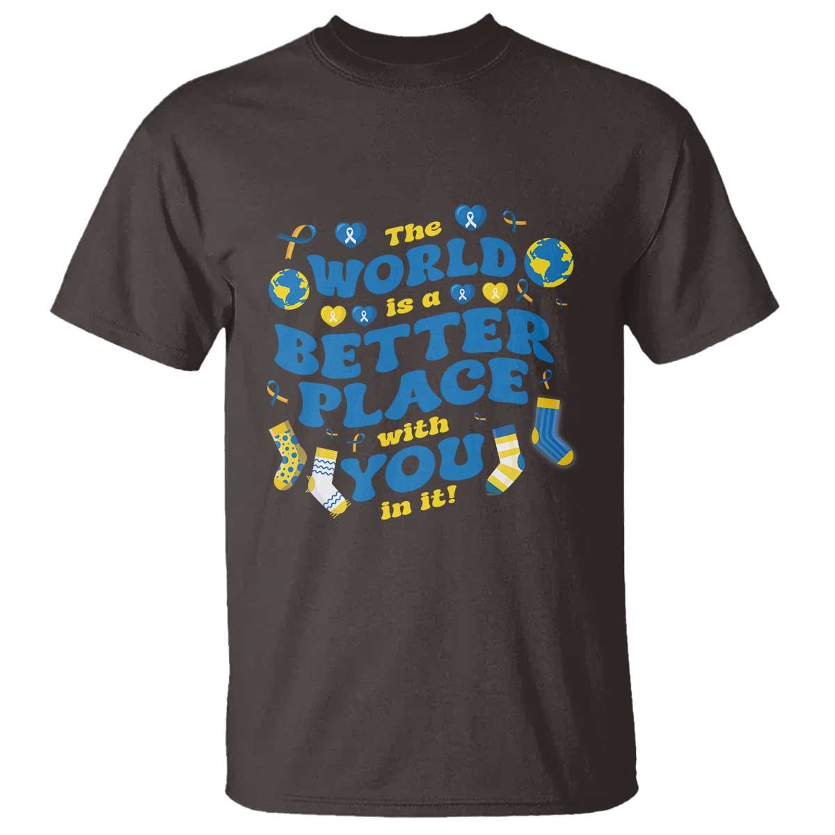 World Down Syndrome Day T Shirt 321 Awareness Support The World Is Better With You