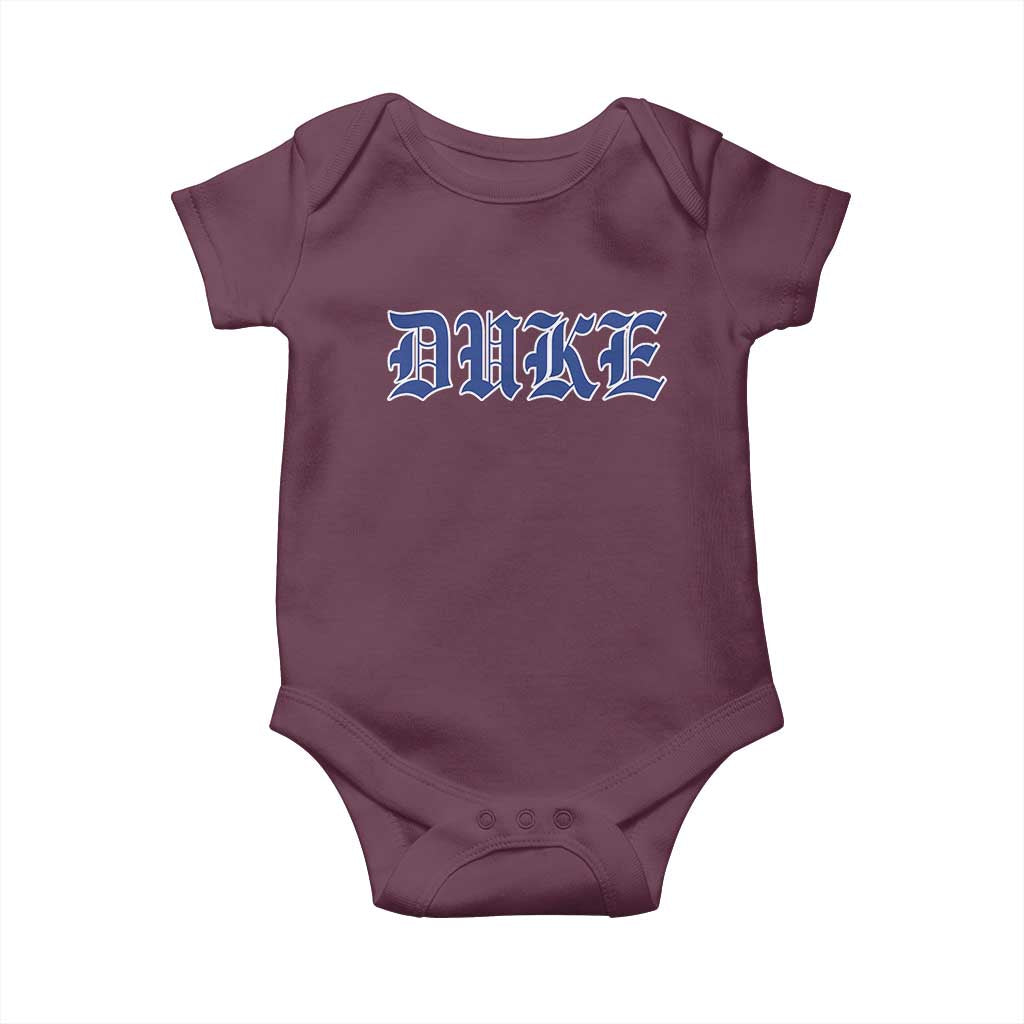 Duke Baby Onesie Vintage City