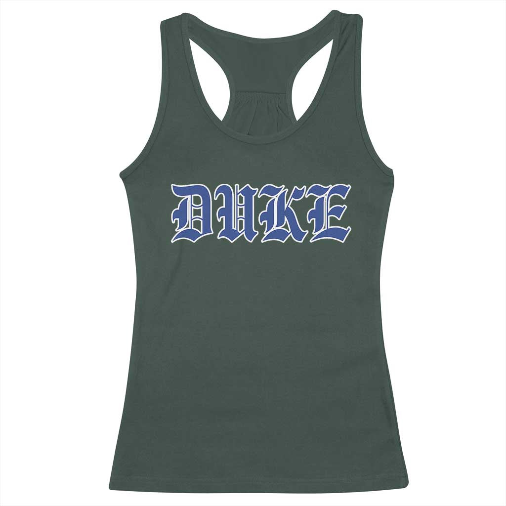 Duke Racerback Tank Top Vintage City