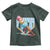 Baseball Ice Cream Dripping Toddler T Shirt Baseball Bat Home Plate Drip