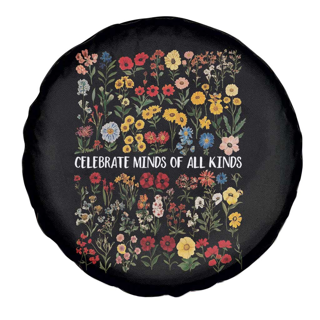 Autism Awareness Spare Tire Cover Neurodiversity Celebrate Minds of All Kinds