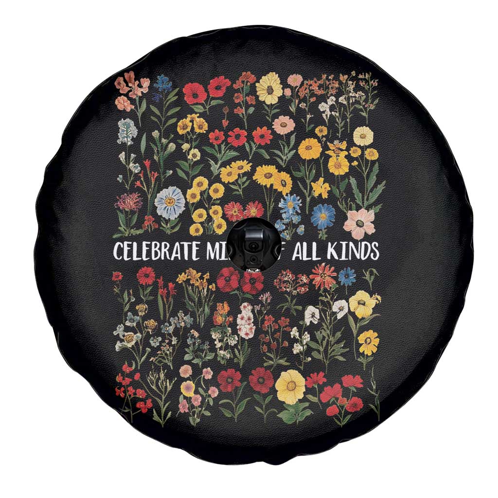 Autism Awareness Spare Tire Cover Neurodiversity Celebrate Minds of All Kinds