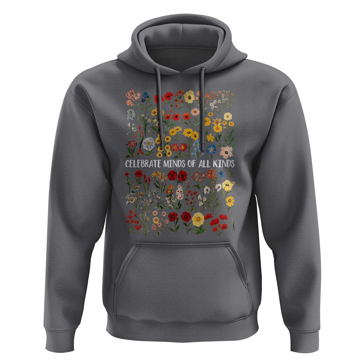 Autism Awareness Hoodie Neurodiversity Celebrate Minds of All Kinds