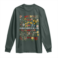 Autism Awareness Long Sleeve Shirt Neurodiversity Celebrate Minds of All Kinds