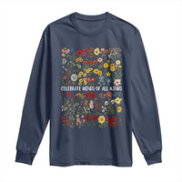 Autism Awareness Long Sleeve Shirt Neurodiversity Celebrate Minds of All Kinds