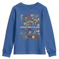 Autism Awareness Youth Sweatshirt Neurodiversity Celebrate Minds of All Kinds