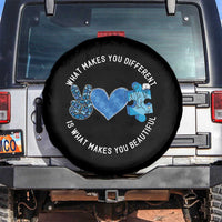 Autism Awareness Spare Tire Cover What Makes You Different Is What Makes You Beautiful