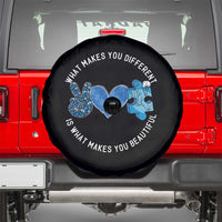 Autism Awareness Spare Tire Cover What Makes You Different Is What Makes You Beautiful