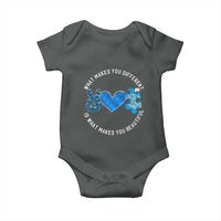Autism Awareness Baby Onesie What Makes You Different Is What Makes You Beautiful