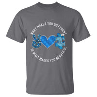 Autism Awareness T Shirt What Makes You Different Is What Makes You Beautiful