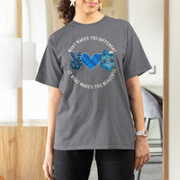 Autism Awareness T Shirt For Women What Makes You Different Is What Makes You Beautiful