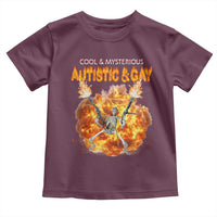 Autistic And Gay Skeleton Explosion Toddler T Shirt - Wonder Print Shop