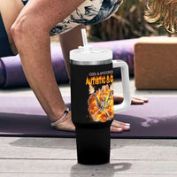 Autistic And Gay Skeleton Explosion Tumbler With Handle - Wonder Print Shop