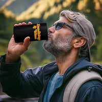 Funny Drinking 4 in 1 Can Cooler Tumbler Sunshine & Wine Retro Drinking Summer Vintage 70's