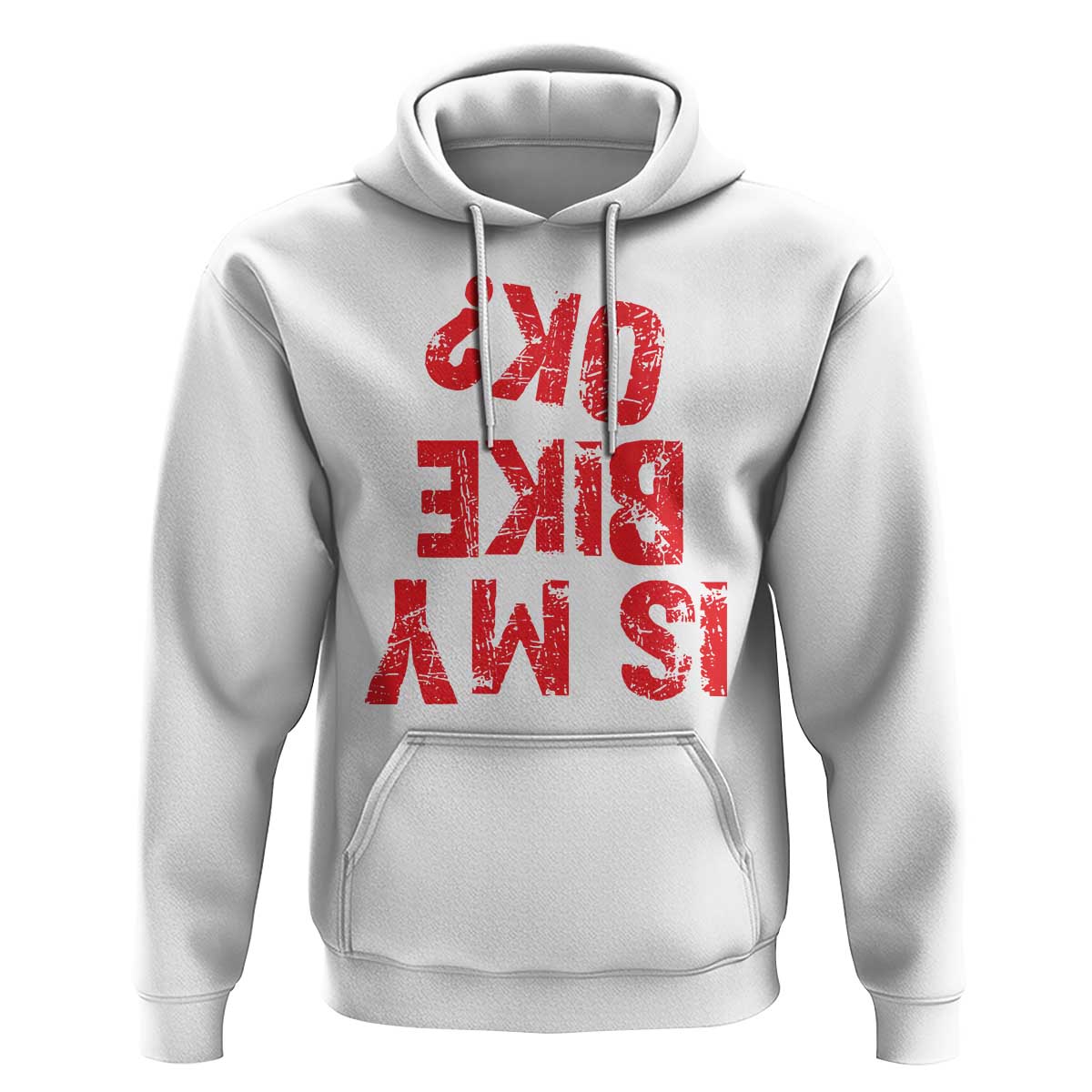 Is My Bike OK? Funny Motorcycle Dirt Bike Biker Hoodie Funny Mountain Biking Biker Cycling