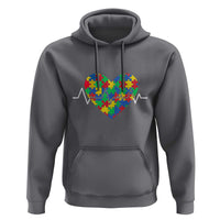 Autism Awareness Love Heart Puzzle Acceptance Hoodie