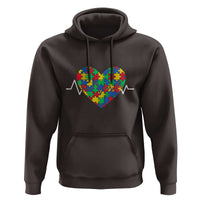 Autism Awareness Love Heart Puzzle Acceptance Hoodie