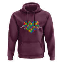 Autism Awareness Love Heart Puzzle Acceptance Hoodie