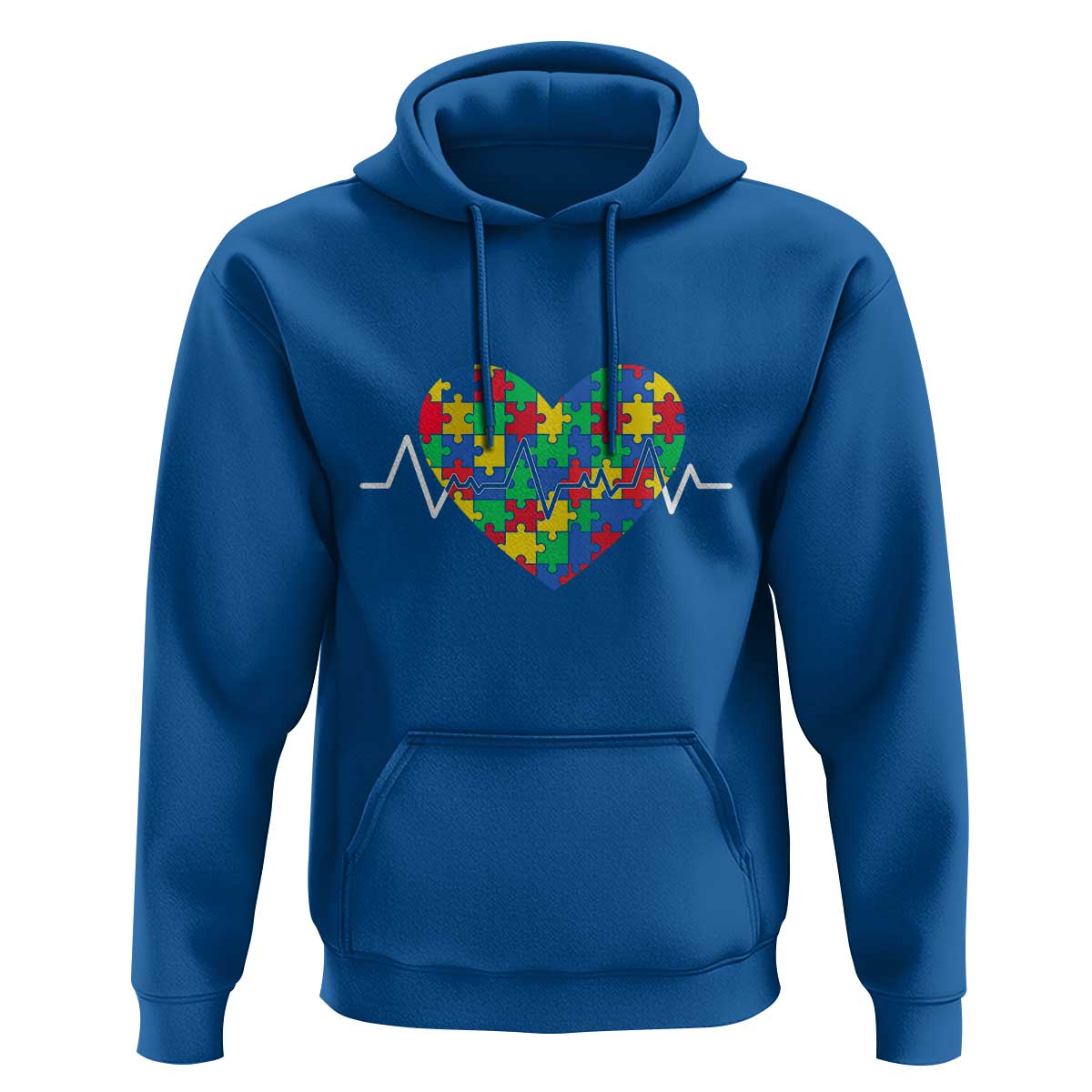 Autism Awareness Love Heart Puzzle Acceptance Hoodie