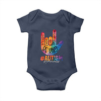 Be Kind ASL Autism Awareness Baby Onesie Love Sign Language Hand Tie Dye