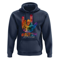 Be Kind ASL Autism Awareness Hoodie Love Sign Language Hand Tie Dye
