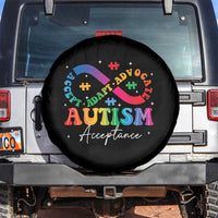Autism Awareness Acceptance Spare Tire Cover Infinity Symbol Neurodiversity