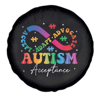 Autism Awareness Acceptance Spare Tire Cover Infinity Symbol Neurodiversity
