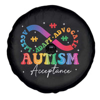 Autism Awareness Acceptance Spare Tire Cover Infinity Symbol Neurodiversity