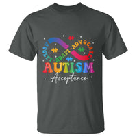 Autism Awareness Acceptance T Shirt Infinity Symbol Neurodiversity