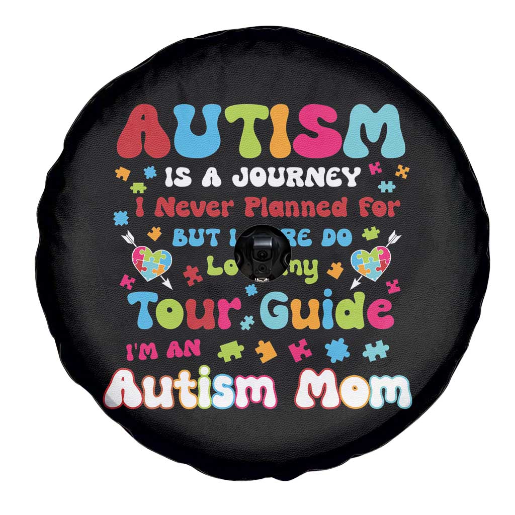 Autism Mom's Journey Spare Tire Cover