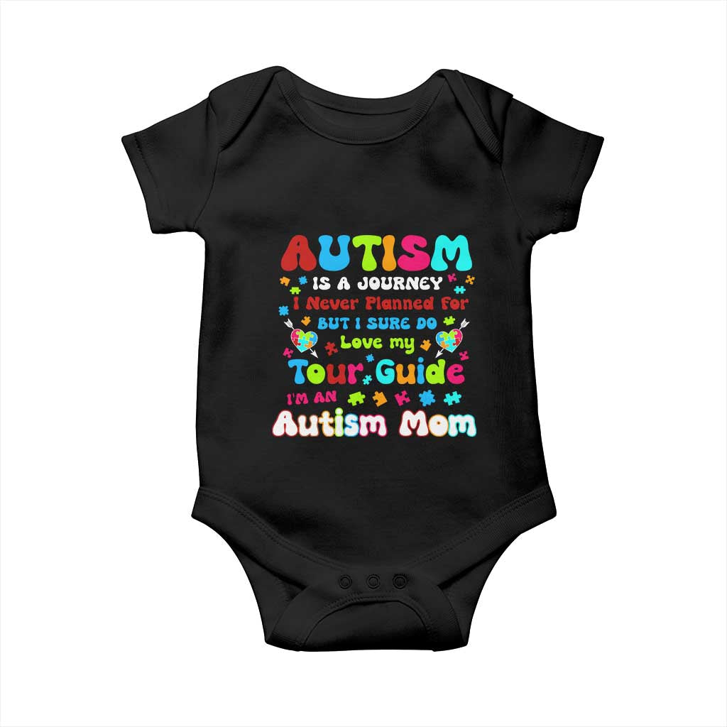 Autism Mom's Journey Baby Onesie