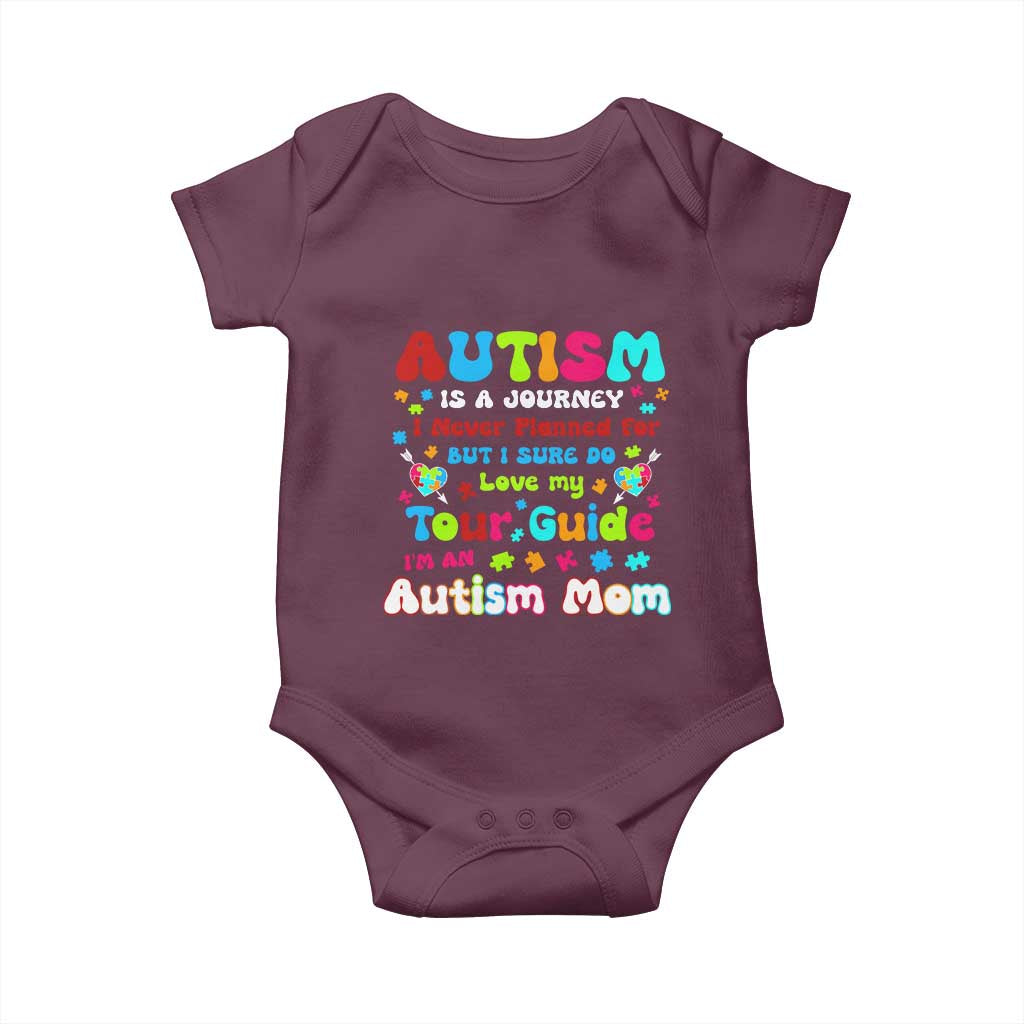 Autism Mom's Journey Baby Onesie