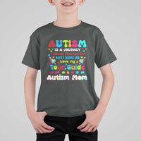 Autism Mom's Journey T Shirt For Kid