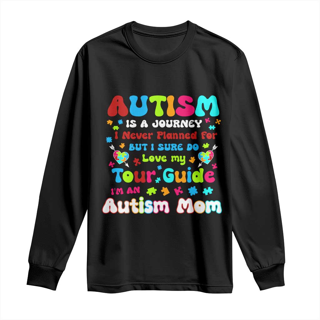 Autism Mom's Journey Long Sleeve Shirt