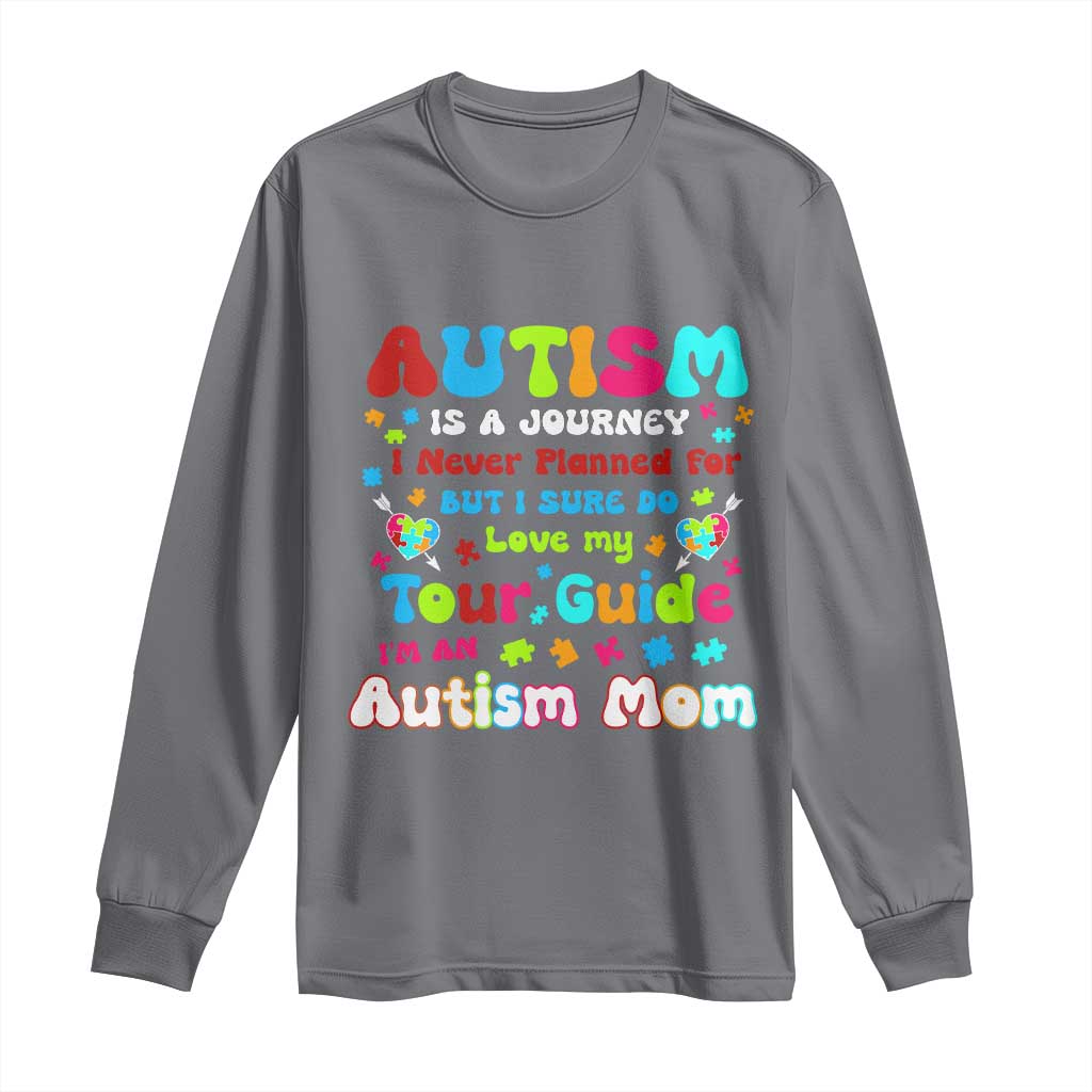 Autism Mom's Journey Long Sleeve Shirt