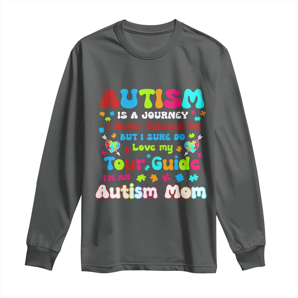 Autism Mom's Journey Long Sleeve Shirt