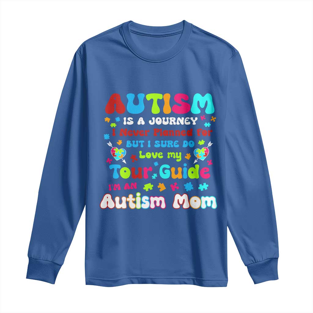Autism Mom's Journey Long Sleeve Shirt