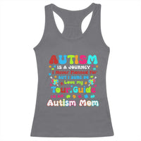 Autism Mom's Journey Racerback Tank Top