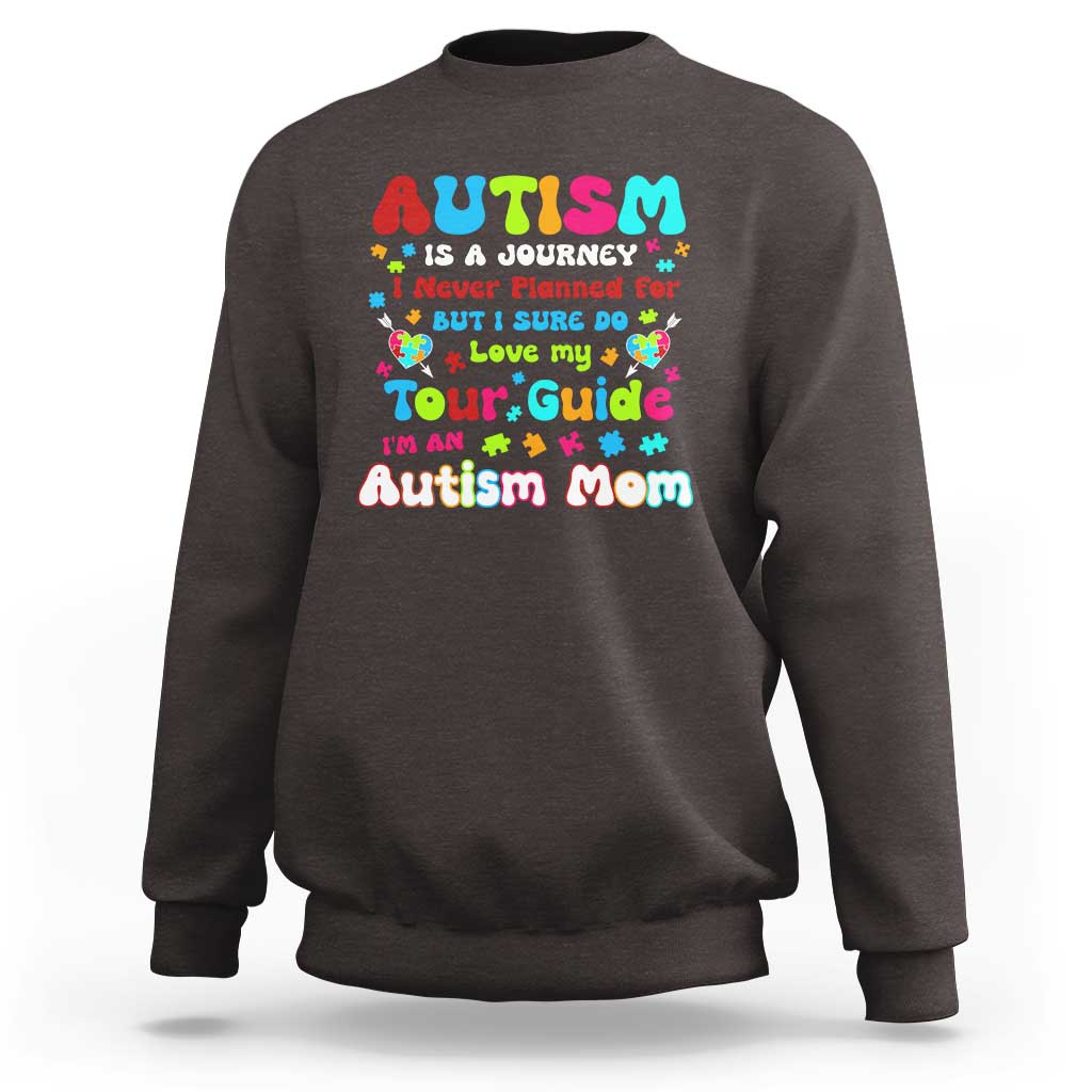 Autism Mom's Journey Sweatshirt