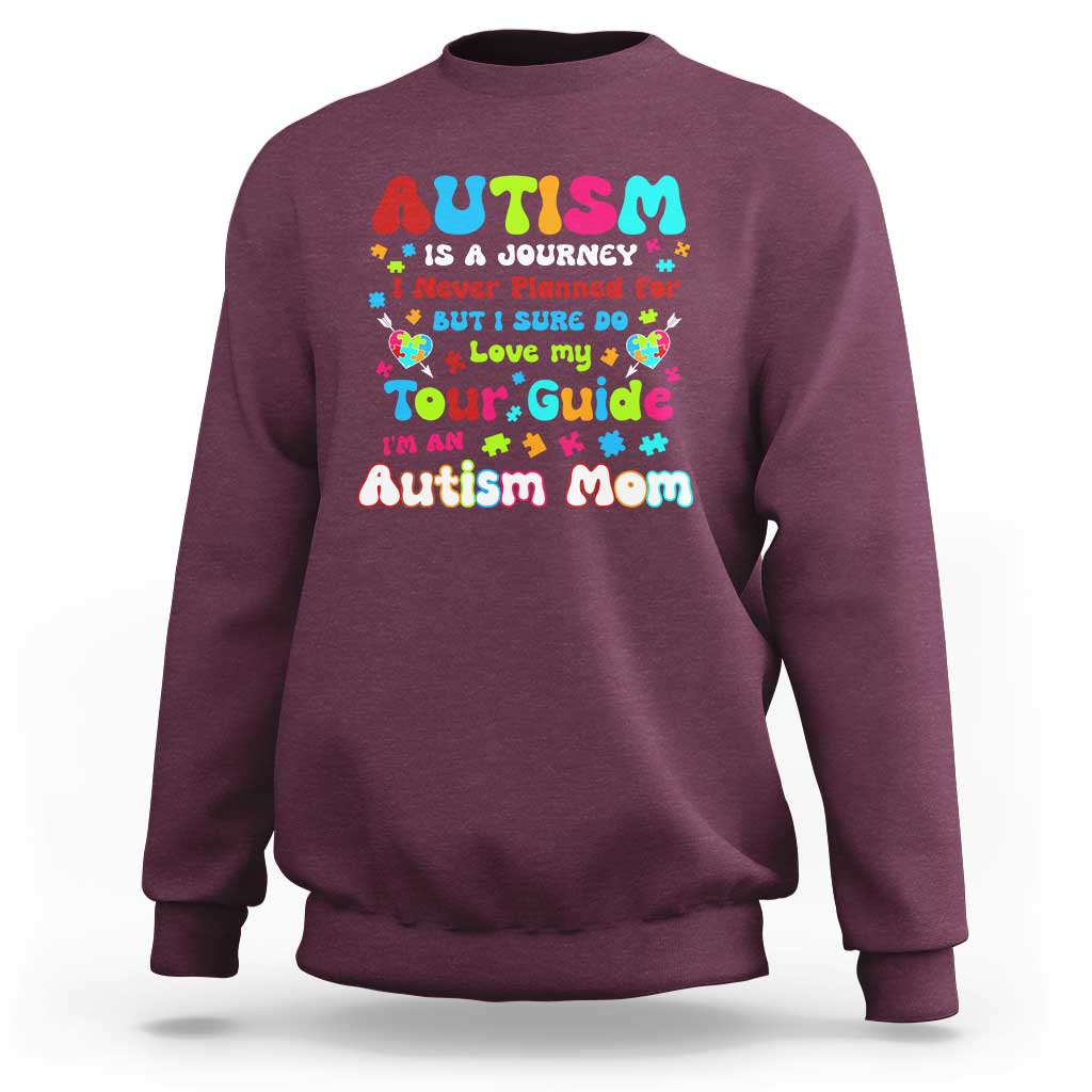 Autism Mom's Journey Sweatshirt