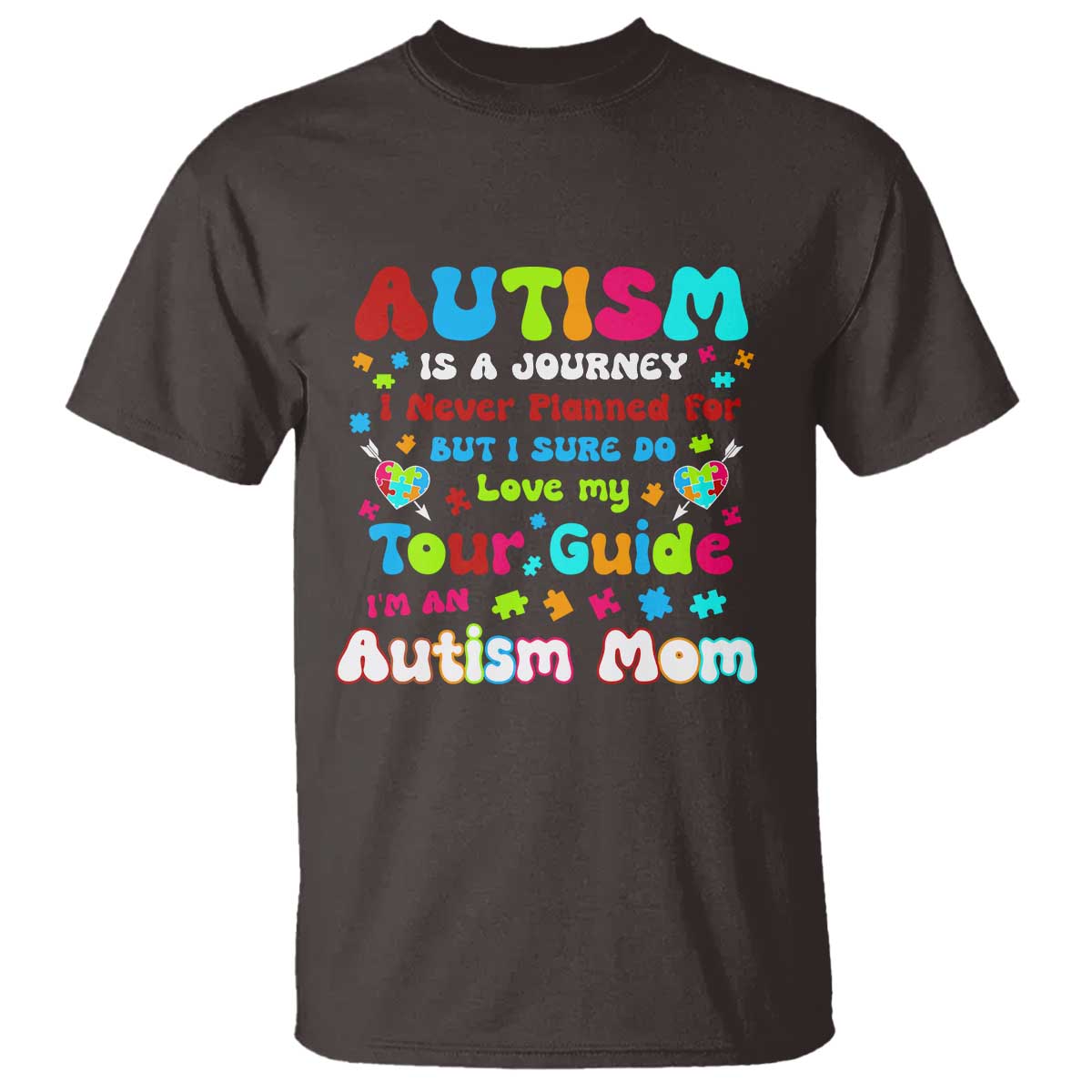 Autism Mom's Journey T Shirt