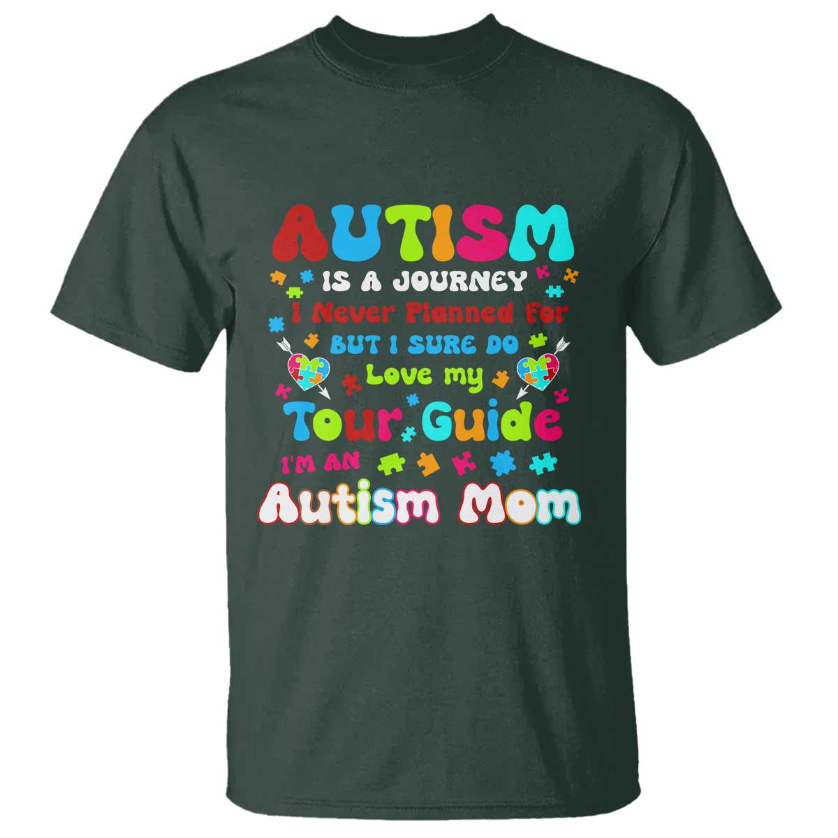 Autism Mom's Journey T Shirt