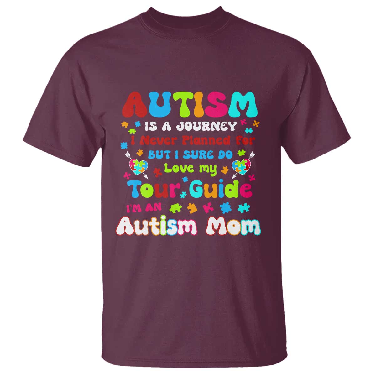 Autism Mom's Journey T Shirt