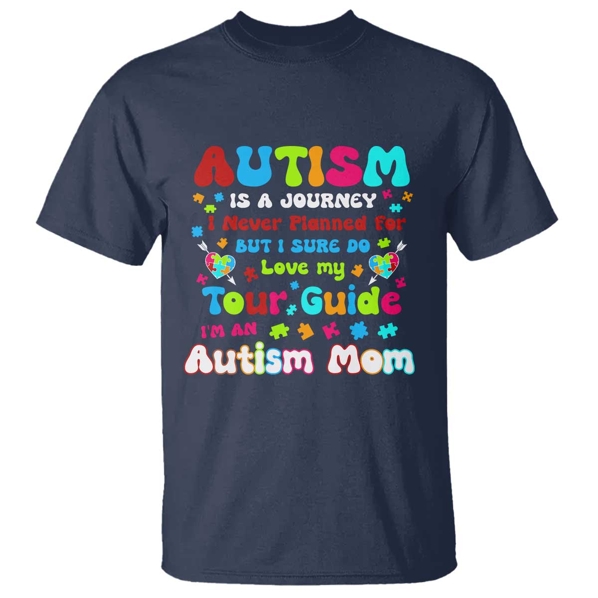 Autism Mom's Journey T Shirt
